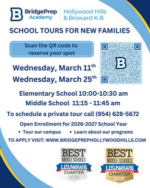 ⭐School Tours for New Families /  ⭐Visitas Escolares para Familias Nuevas